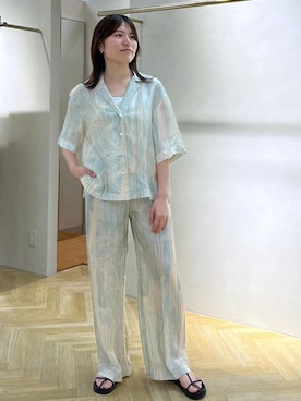 「キャミソール」｜yukaさん（レディース・156cm・30代）の夏コーディネート