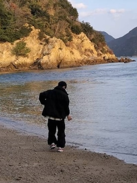 「アイテム（ダウンジャケット/コート）」を使った、seigoさん（メンズ・164cm）の秋コーディネート