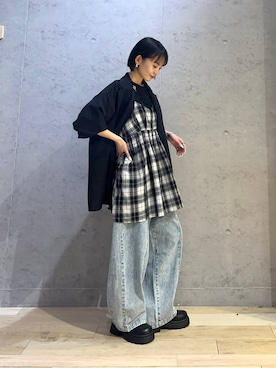 ちーさんさん（レディース・154cm）の春コーディネート