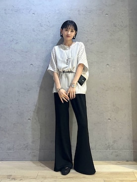 「LEPSIM（レプシィム）のアイテム」を使った、ちーさんさん（レディース・154cm）の春コーディネート