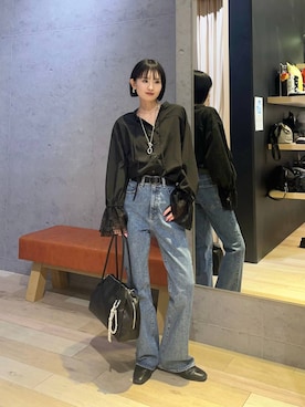 ちーさんさん（レディース・154cm）の冬コーディネート