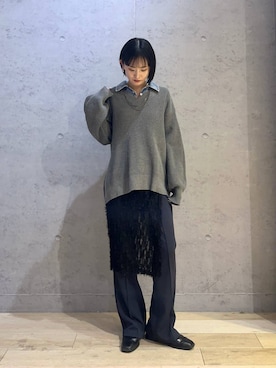 ちーさんさん(レディース・154cm)の冬コーディネート