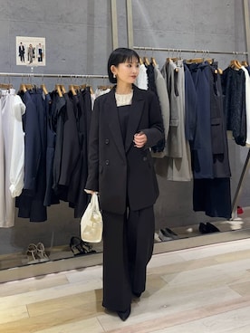 「アイテム（チョーカー）」を使った、ちーさんさん（レディース・154cm・30代）の冬コーディネート