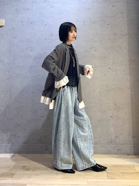 ちーさんさん（レディース・154cm）の春コーディネート