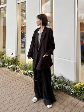 ちーさんさん(レディース・154cm)の冬コーディネート