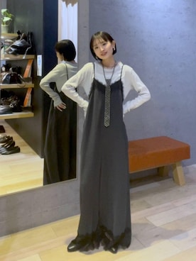 ちーさんさん（レディース・154cm）の春コーディネート