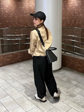 「LACOSTE（ラコステ）のアイテム」を使った、yoshikawaさん（レディース・152cm）の秋コーディネート
