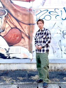 「CHROME HEARTS（クロムハーツ）のアイテム」を使った、Daiponpocoponさん（メンズ・170cm）の秋コーディネート