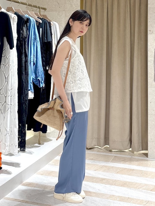 CLUNY(クルーニー) コットンレースキャミソール（キャミソール）｜ROPE