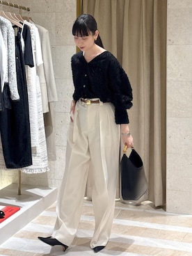 「アイテム（パンプス）」を使った、KURAさん（レディース・156cm・20代）の春コーディネート