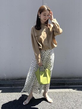 KURAさん（レディース・156cm）の春コーディネート