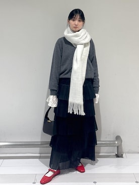 KURAさん(レディース・156cm)の冬コーディネート