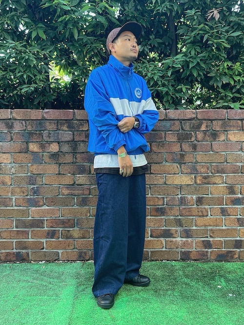 adidasオリジナル ウインドブレーカー　マネキンコーデ表示サイズM adidasオリジナル ウインドブレーカー マネキンコーデ表示サイズM