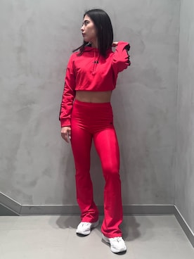 「adidas by Stella McCartney（アディダスバイステラマッカートニー）のアイテム（スニーカー）」を使った、NSさん（レディース・165cm）の冬コーディネート
