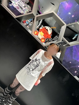 「アイテム（シュシュ）」を使った、あやちゃまさん（レディース・154cm）の秋コーディネート