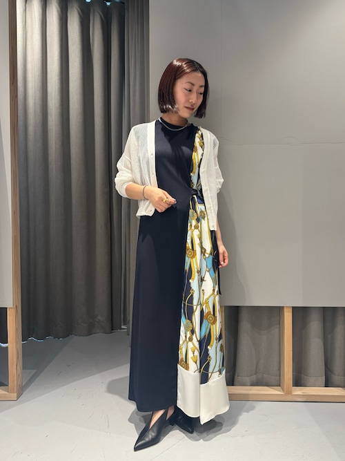 LOVELESS ラブレス　デザインロングワンピース 楽天市場】【SALE／30%OFF】チェーンロングドレス LOVELESS