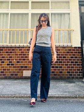 「snidel」｜EMIさん（レディース・160cm）の秋コーディネート