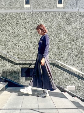 「PUBLIC TOKYO（パブリックトウキョウ）のアイテム」を使った、EMIさん（レディース・160cm）の秋コーディネート