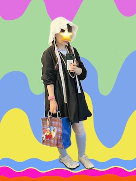 「Ray BEAMS（レイビームス）のアイテム」を使った、finsofansson88さん（レディース・154cm）の夏コーディネート