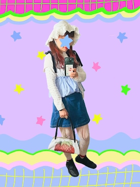 「アイテム（帽子）」を使った、finsofansson88さん（レディース・154cm）の春コーディネート