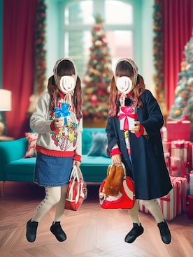 「アイテム（ノーカラーコート）」を使った、finsofansson88さん（レディース・154cm）の冬コーディネート