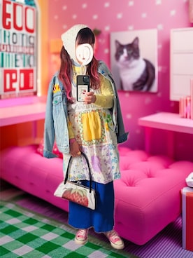 「Levi's（リーバイス）のアイテム（ジャケット/アウター）」を使った、finsofansson88さん（レディース・154cm）の春コーディネート