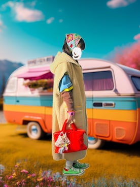 「アイテム（レギンス/スパッツ）」を使った、finsofansson88さん（レディース・154cm）の秋コーディネート