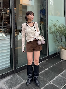 ayaさん（レディース・160cm）の秋コーディネート