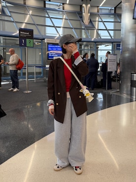 ayaさん（レディース・160cm）の冬コーディネート