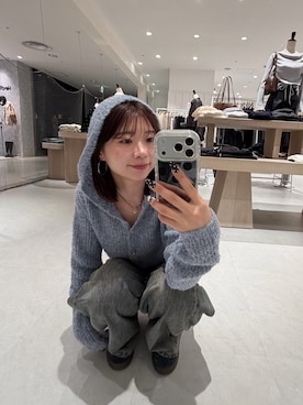 「mline（エムライン）のアイテム」を使った、ayaさん（レディース・160cm）の冬コーディネート