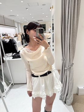 「mline（エムライン）のアイテム」を使った、ayaさん（レディース・160cm）の冬コーディネート