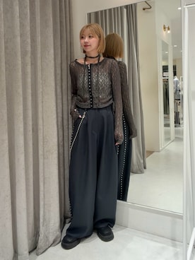 「mline（エムライン）のアイテム」を使った、ayaさん（レディース・160cm）の春コーディネート