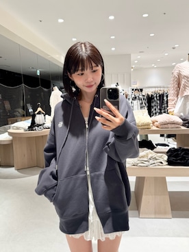 「アイテム（キャミソール）」を使った、ayaさん（レディース・160cm）の秋コーディネート