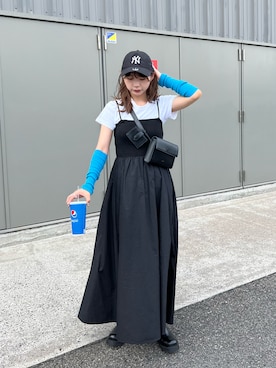 「靴下屋（クツシタヤ）のアイテム」を使った、ayaさん（レディース・160cm）の秋コーディネート