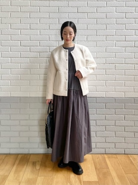 栗本（kurimoto）さん（レディース・158cm）の秋コーディネート