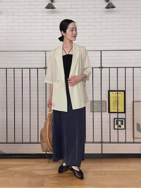 栗本(kurimoto)さん(レディース・158cm)の夏コーディネート