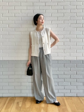 栗本（kurimoto）さん（レディース・158cm）の夏コーディネート