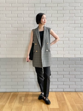 栗本（kurimoto）さん（レディース・158cm）の夏コーディネート