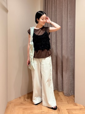 栗本(kurimoto)さん(レディース・158cm)の夏コーディネート