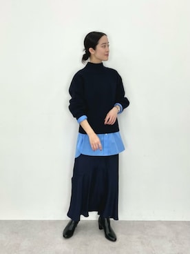 栗本（kurimoto）さん（レディース・158cm）の秋コーディネート