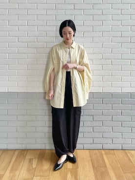 「パーソナルカラー_WINTER」｜栗本（kurimoto）さん（レディース・158cm）の秋コーディネート