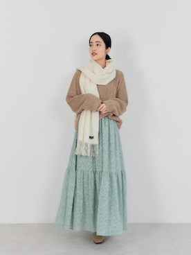 栗本（kurimoto）さん（レディース・158cm）の冬コーディネート