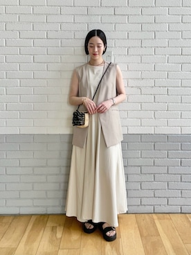 栗本（kurimoto）さん（レディース・158cm）の夏コーディネート