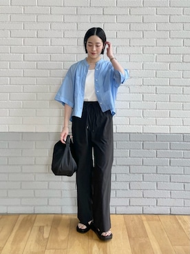 栗本（kurimoto）さん（レディース・158cm）の夏コーディネート