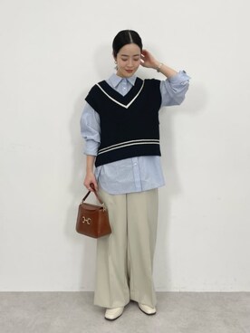 栗本(kurimoto)さん(レディース・158cm)の春コーディネート