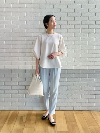 まぁこ♪さま【新品】green label relaxingパウドレ上下＆パンツ green label relaxing（グリーンレーベルリラクシング）の