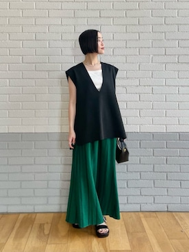 栗本(kurimoto)さん(レディース・158cm)の夏コーディネート