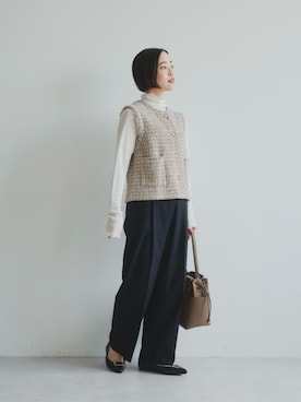 栗本（kurimoto）さん（レディース・158cm）の秋コーディネート