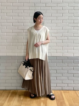 栗本（kurimoto）さん（レディース・158cm）の夏コーディネート