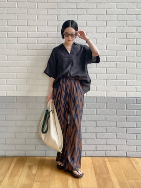 栗本（kurimoto）さん（レディース・158cm）の夏コーディネート